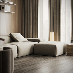 Фото - Кварцевый ламинат Fargo Бевел Дуб Бастион