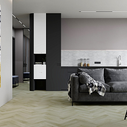 Фото - Кварцевый ламинат Fargo Штучный паркет Дуб Бирмингем