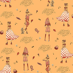 Фото - Дизайнерские обои Milassa Bon Voyage Vogue D3 003