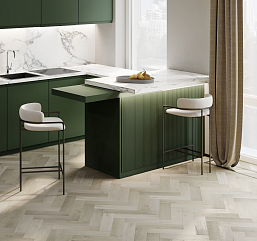 Фото - Кварцевый ламинат Fargo Штучный паркет  Дуб Рокфорд