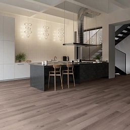 Фото - LVT плитка Invictus замковая Maximus Plank Highland Oak Ebony