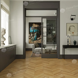 Фото - Ламинат Alpine Floor Chevron Art Дуб Олимп