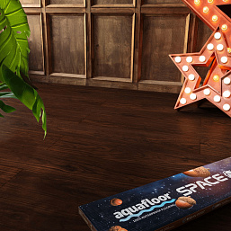 Фото - Кварцевый ламинат AquaFloor Космический орех ИксЭль AF4080NXL