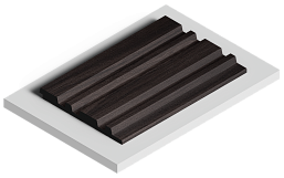 Фото - Стеновые панели HIWOOD LV122 BR395