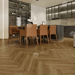 Фото - Кварцвиниловая плитка Alpine Floor Parquet LVT Дуб Капелла