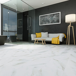 Фото - Кварцевый ламинат Fargo Камень Белый Мрамор