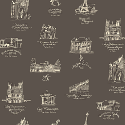 Фото - Дизайнерские обои Milassa Bon Voyage Rêves de Paris D4 010/1