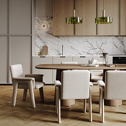 Фото - Кварцевый ламинат Fargo Штучный паркет  Дуб Аттика