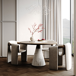 Фото - Кварцевый ламинат Fargo Штучный паркет  Дуб Шварцвальд