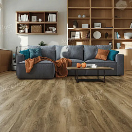 Фото - Кварцевый ламинат Alpine Floor NUT Орех Ногал Классик