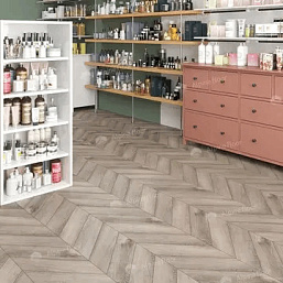 Фото - Кварцвиниловая плитка Alpine Floor Chevron Alpine LVT Дуб Исида