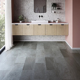 Фото - LVT плитка Invictus Maximus Tile Groovy Granite Lava