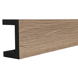 Фото - Декоративные рейки Decor Dizayn 613-90SH