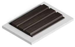 Фото - Стеновые панели HIWOOD LV124 BR395