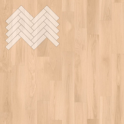 Фото - Паркет Елка Английская Lab Arte Angle Дуб Натур Бетон лак