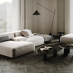 Фото - Кварцевый ламинат Fargo Штучный паркет  Дуб Борнео