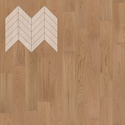 Фото - Паркет Елка Французская Lab Arte Chevron Дуб Рустик Ларс лак 400х110х14 мм