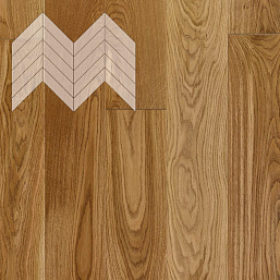 Фото - Паркет Елка Французская Lab Arte Chevron Дуб Натур лак 400х90х14 мм