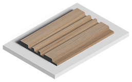 Фото - Стеновые панели HIWOOD LV121 BR417