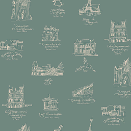 Фото - Дизайнерские обои Milassa Bon Voyage Rêves de Paris D4 006