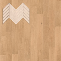 Фото - Паркет Елка Французская Lab Arte Chevron Дуб Рустик Бург лак 400х90х14 мм