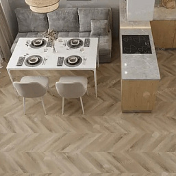 Фото - Кварцвиниловая плитка Alpine Floor Chevron Alpine LVT Дуб Синистра