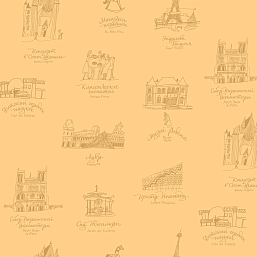 Фото - Дизайнерские обои Milassa Bon Voyage Rêves de Paris D4 002