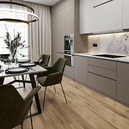 Фото - Ламинат AlixFloor Natural Line Дуб античный темный