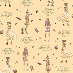 Фото - Дизайнерские обои Milassa Bon Voyage Vogue D3 002