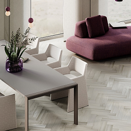 Фото - Кварцевый ламинат Fargo Штучный паркет Дуб Модена