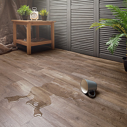 Фото - Кварцвиниловая плитка AquaFloor Классик клеевой AF5503