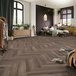 Фото - Ламинат Kronotex Herringbone Дуб Феррара