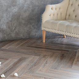 Фото - Виниловый ламинат AquaFloor Паркет плюс AF6013PQ+