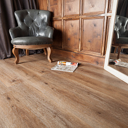 Фото - Кварцвиниловая плитка AquaFloor Настоящее дерево клеевой AF6042