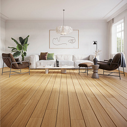Фото - LVT плитка Invictus Maximus Plank Natural Teak Amber