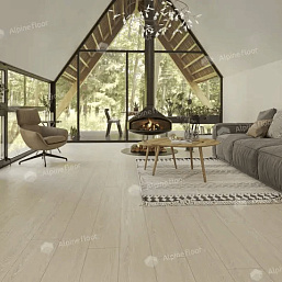 Фото - Кварцвиниловая плитка Alpine Floor Ultra Дуб Снежный