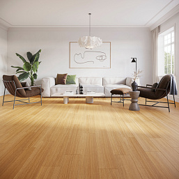 Фото - LVT плитка Invictus замковая Maximus Plank Natural Teak Amber