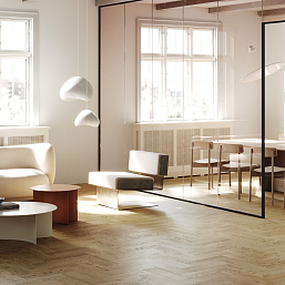 Фото - Кварцевый ламинат Fargo Штучный паркет Дуб Неаполь