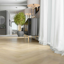 Фото - Кварцевый ламинат Fargo Паркет Английская ёлка Дуб Финский Залив