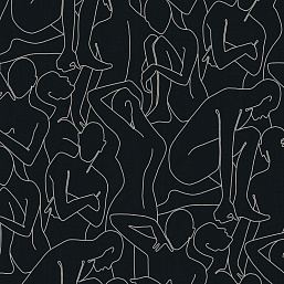 Фото - Флизелиновые обои Loymina Amazonia (1x10) Body Language Ins2 011