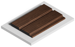 Фото - Стеновые панели HIWOOD V123N BR396