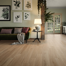 Фото - LVT плитка Invictus замковая Primus Plank Sherwood Oak Mink