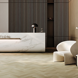 Фото - Кварцевый ламинат Fargo Штучный паркет  Дуб Атлантик