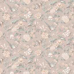 Фото - Флизелиновые обои Loymina Русская классика Райские птицы Ru3 002