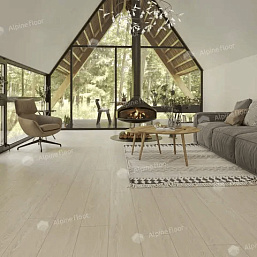 Фото - Кварцвиниловая плитка Alpine Floor Easy Line Дуб Снежный