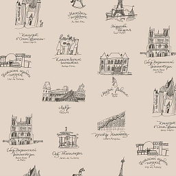 Фото - Дизайнерские обои Milassa Bon Voyage Rêves de Paris D4 001/1