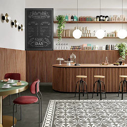 Фото - LVT плитка Invictus Maximus Tile Victorian Treasure Bord Charcoal