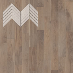 Фото - Паркет Елка Французская Lab Arte Chevron Дуб Натур Беж лак