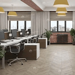 Фото - Кварцвиниловая плитка Alpine Floor Chevron Alpine LVT Карите