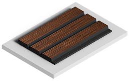 Фото - Стеновые панели HIWOOD LV124 BR396K